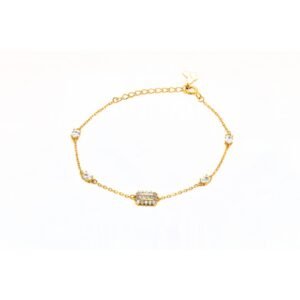 Βραχιόλι ροζέτα ορθογώνια