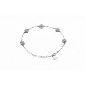 Βραχιόλι με ροζέτες σε σχήμα μαργαρίτας