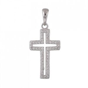 Σταυρός διάτριτος με ζιργκόν